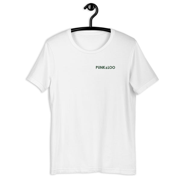 Punk & Loo - Green Long Logo Unisex T-Shirt