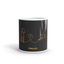 Load image into Gallery viewer, Dog Heart Kitty Mug