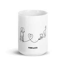 Load image into Gallery viewer, Dog Heart Kitty Mug