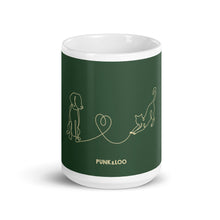 Load image into Gallery viewer, Dog Heart Kitty Mug