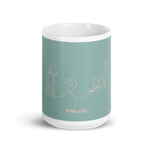 Load image into Gallery viewer, Dog Heart Kitty Mug