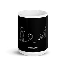 Load image into Gallery viewer, Dog Heart Kitty Mug