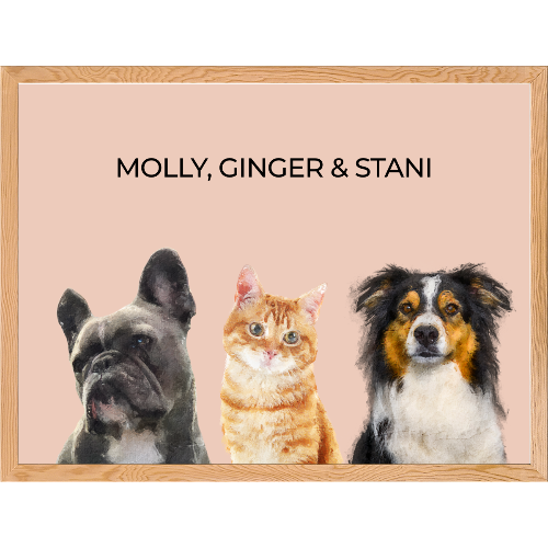 Your Pet Portrait - Customer's Product with price 179.00 ID F8w6Zyutb8PBBQW4ojkcHcPO