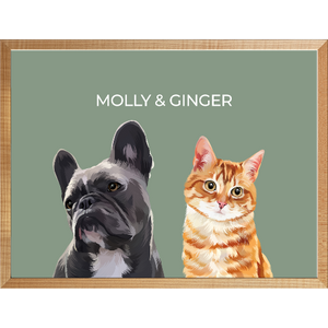Your Pet Portrait - Customer's Product with price 218.95 ID W0xuFZHJDzsuaSfj-LaUD-Fa