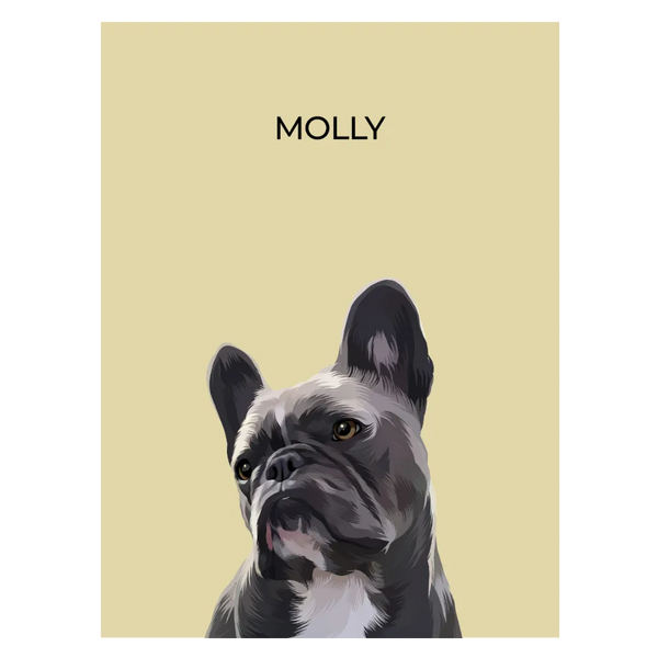 Your Pet Portrait - Customer's Product with price 79.00 ID IekePvGZ1Y30ujBNIklMh4wa
