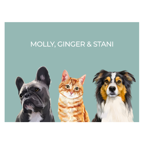 Your Pet Portrait - Customer's Product with price 124.95 ID IeGZ2ookyzZar56QBQwyIw29
