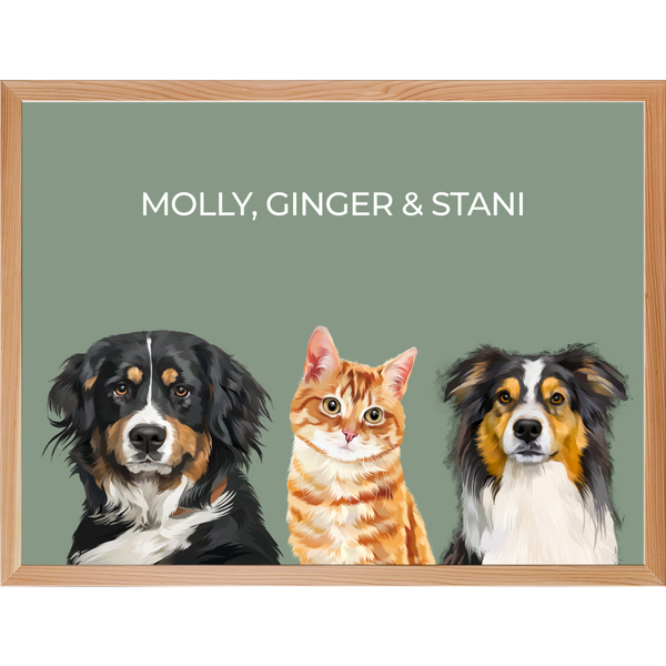 Your Pet Portrait - Customer's Product with price 248.95 ID pz_7u7lp2U8BBfXWa6in6yVX