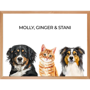 Your Pet Portrait - Customer's Product with price 179.00 ID -t5BSbcRmHK7pvcFlclLyVVE