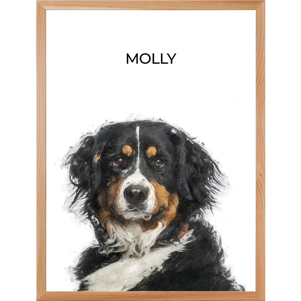 Your Pet Portrait - Customer's Product with price 119.00 ID 6ZEm4UVpu6t0pXAhT60MMqcR