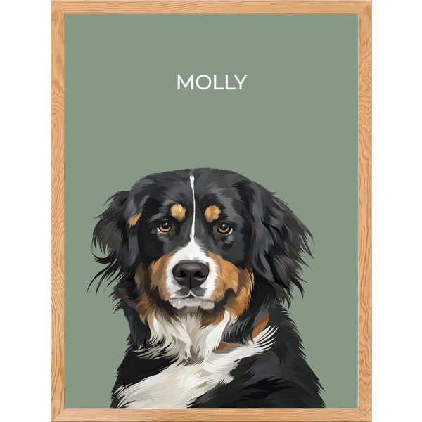 Your Pet Portrait - Customer's Product with price 180.00 ID RFLYby5gIAb7nSBxgl5Lu_kb