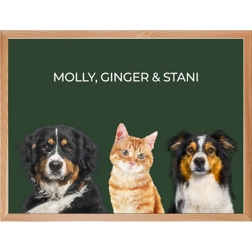 Your Pet Portrait - Customer's Product with price 179.00 ID AUUHN-ITMXOdUfQXEL8RHyPH