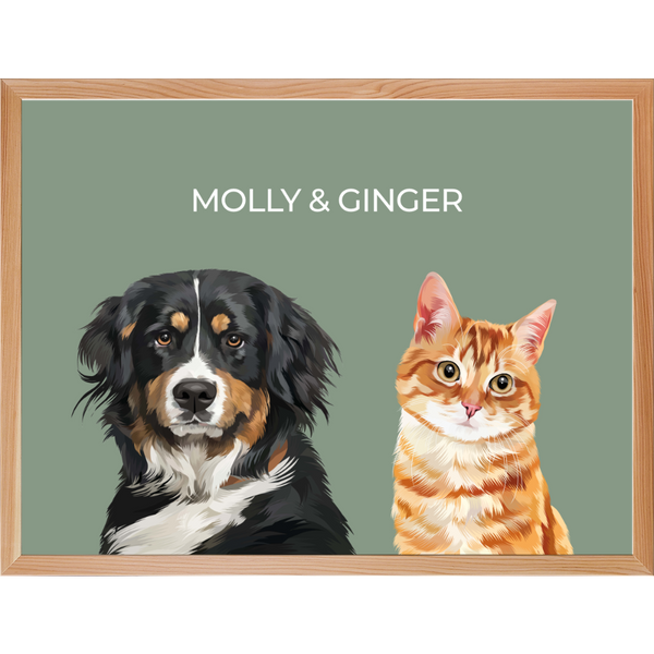 Your Pet Portrait - Customer's Product with price 144.00 ID nYwyf0hsktI3LvnK0wzJuSZl