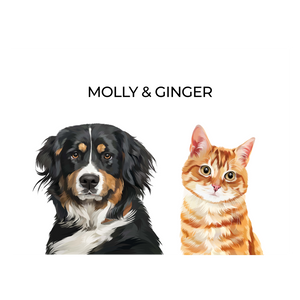 Your Pet Portrait - Customer's Product with price 88.00 ID Ac4DqUVYWGuA907sgS4Zc_8A