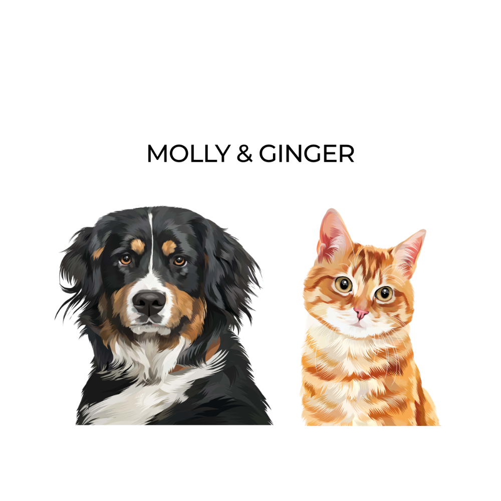 Your Pet Portrait - Customer's Product with price 88.00 ID Ac4DqUVYWGuA907sgS4Zc_8A