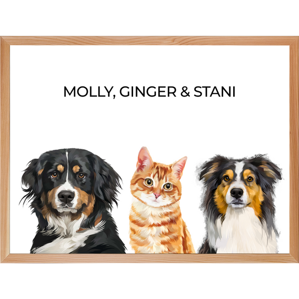 Your Pet Portrait - Customer's Product with price 238.95 ID ZyGXcXV-gA2Act7Wg99F4vo7