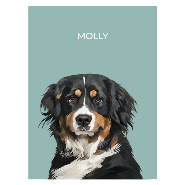 Your Pet Portrait - Customer's Product with price 74.95 ID 0g85WA-24vK1hZZbkYsaSBWo