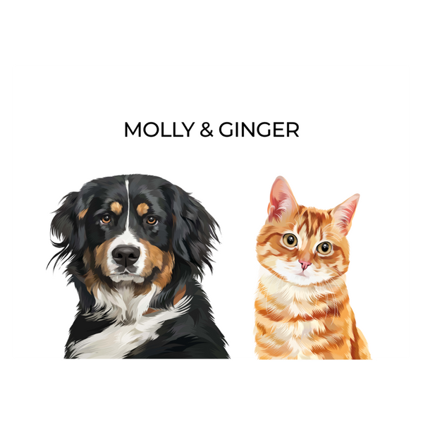 Your Pet Portrait - Customer's Product with price 88.00 ID x3kajrXuuir58xLjtC3X1aXg