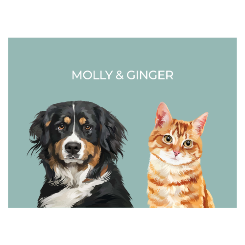 Your Pet Portrait - Customer's Product with price 88.00 ID rZyR5YQlpYSLCq5h5E0EGgVr