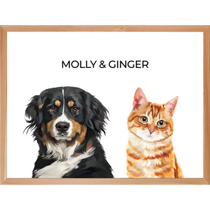 Your Pet Portrait - Customer's Product with price 327.95 ID 8yICGDU78Woy4Sg5z7AIipvS