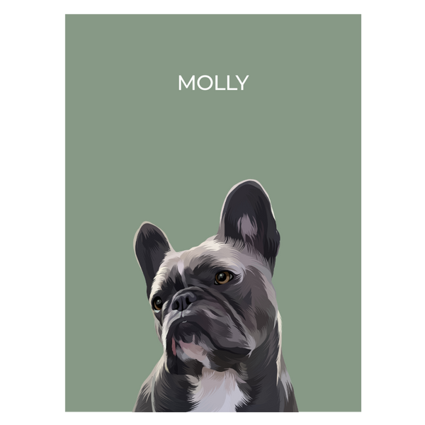 Your Pet Portrait - Customer's Product with price 68.00 ID EHZzLDiydopjKeRqZUu-n8uc