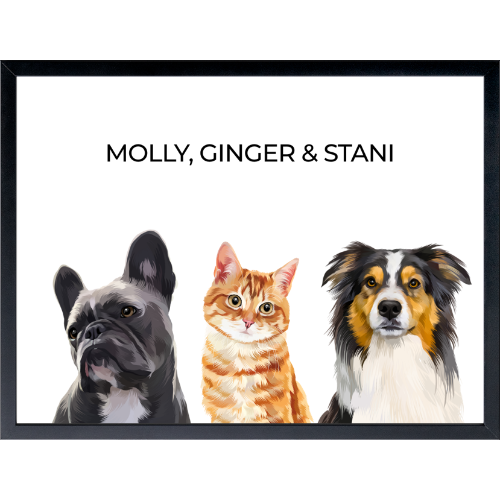 Your Pet Portrait - Customer's Product with price 179.00 ID A9D9_BmZW1APcBrF1YsuB-Sj