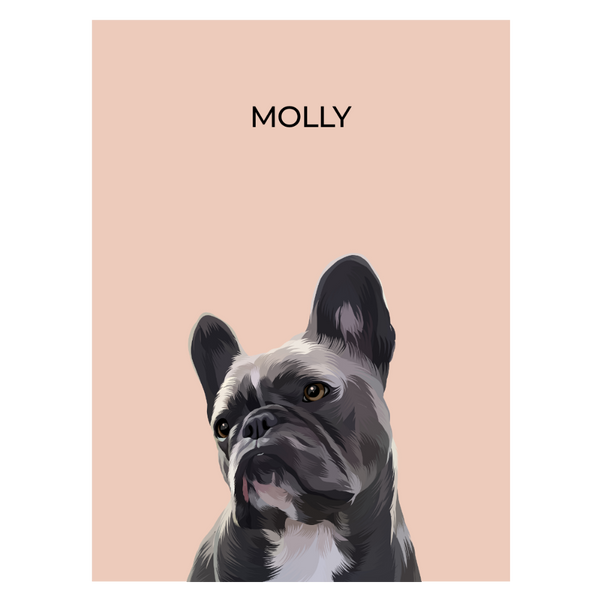 Your Pet Portrait - Customer's Product with price 68.00 ID FBMgIau2UysBB9s7KMCSd6Mj