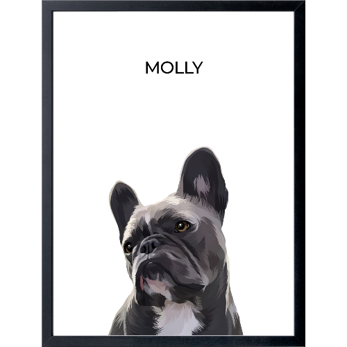 Your Pet Portrait - Customer's Product with price 109.00 ID KKZYiwQ3LzgmIpmvLHe_R-9V