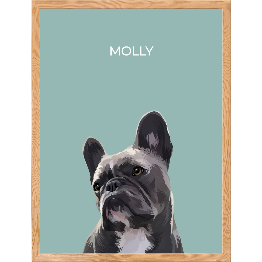 Your Pet Portrait - Customer's Product with price 179.00 ID NLMnDX_P3El-A0ojvF9wI_v6