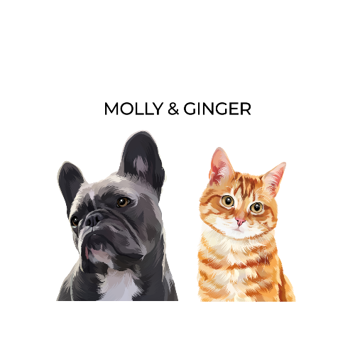 Your Pet Portrait - Customer's Product with price 88.00 ID 21XdswtCAVjY63E7uupQAsX5