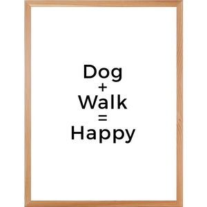 Dog + Walk = Happy - Customer's Product with price 128.95 ID xw0pnF1DFjpgihj9rC03uQ-q