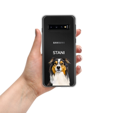 Load image into Gallery viewer, Custom Pet Portrait Samsung Phone Case