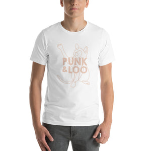 Punk & Loo - Pink Cat Logo Unisex T-Shirt