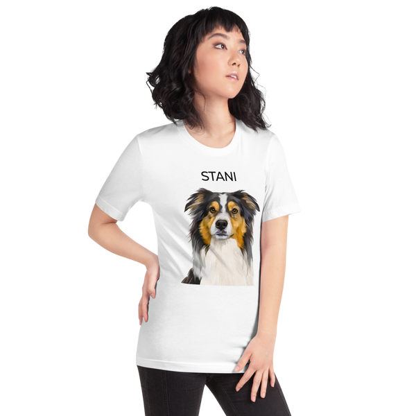 Custom Pet Portrait T-Shirt